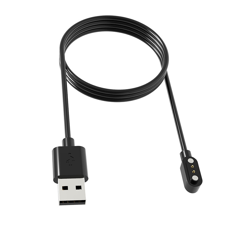 Compatible with SW021/IP68/ID205L/Uwatch 3 smartwatch charger ID216 magnetic charging cable Specification drawing