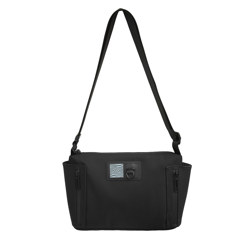 The new WEPOWER simple and casual crossbody bag is a fashionable and trendy small crossbody bag for men's business trips Item Picture