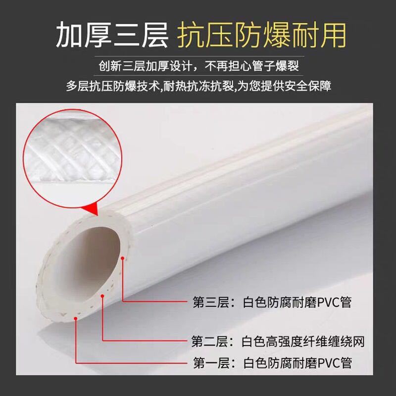 Universal extended water inlet pipe for fully automatic washing machine, extended water supply pipe, water connection hose and extended connection pipe fittings Specification drawing