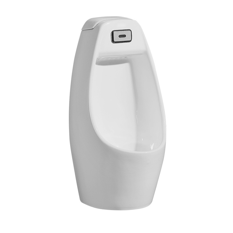 Ceramic urinal, intelligent sensor urinal, wall-mounted, vertical urinal, hand-pressed urinal, urinal basin Item Picture