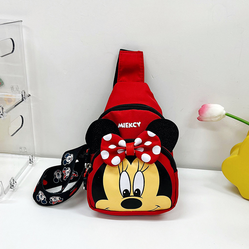 Cute mini new Korean-style children's bag, fashionable cartoon shopping trend 2025 crossbody bag for boys and girls chest bag Application Scenario