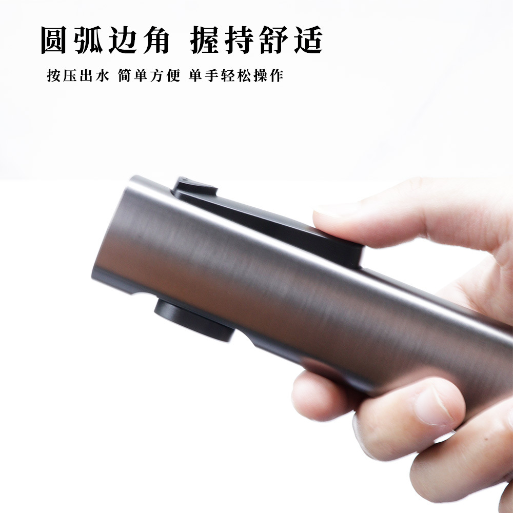 Universal toilet, bathroom, toilet companion, spray gun, feminine wash, balcony mop, sink, pressurized nozzle, two-speed water outlet Application Scenario