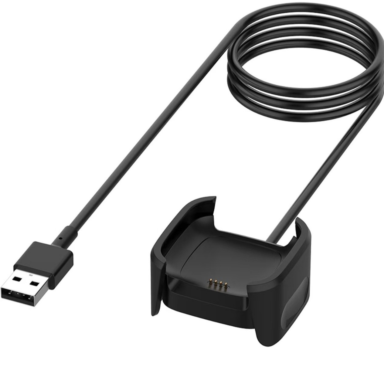Factory direct sales fitbit versa 2 smartwatch charger, charging base, charging cable, USB Application Scenario