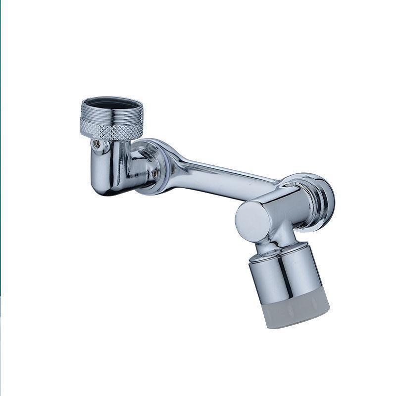New all-copper universal faucet basin, 1080-degree rotating splash-proof faucet, bathroom washbasin extension mechanical arm Item Picture