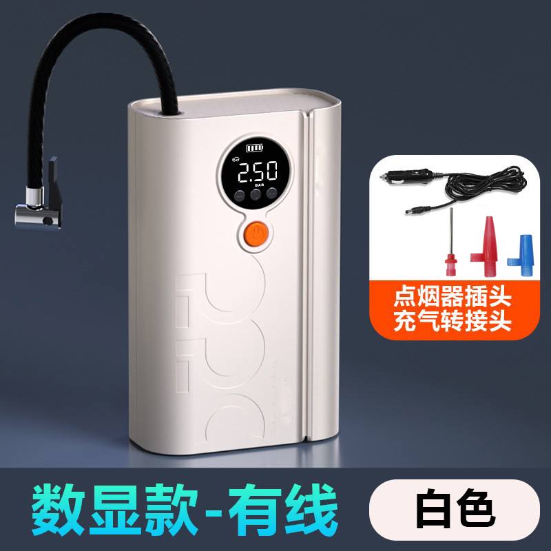 SA-12 electric air pump, portable bicycle tire, electric motorcycle air pump, car air pump Specification image