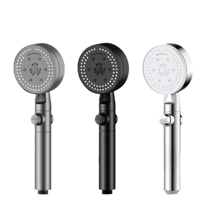 Shower head, pressurized shower set, bath faucet, bathroom heater, bath, rain, pressurized flower drying, showerhead for household use Item Picture