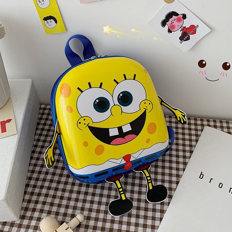 One-piece delivery of cute hard-shell schoolbags for boys and girls in the middle and small classes of kindergartens, featuring cartoon and anime eggshells full figure