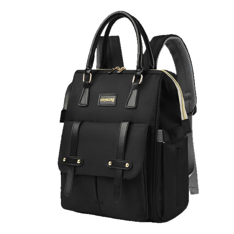 Mummy Bag is a new, fashionable and large-capacity backpack for mom and baby outings. It's a casual and simple bag for moms taking care of their kids Item Picture