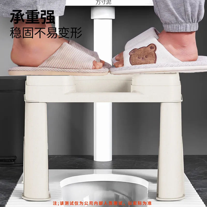 Pregnant women can switch from using a toilet stool or squat toilet to using a toilet chair. Wholesale of thickened stools for both adults and children in the bathroom Application Scenario