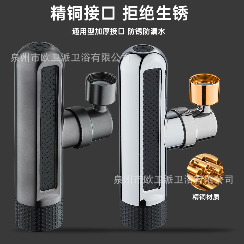 Cross-border kitchen faucet extender, splash-proof wonder, sink, universal rotatable faucet, pressure-increasing showerhead with six Settings Application Scenario