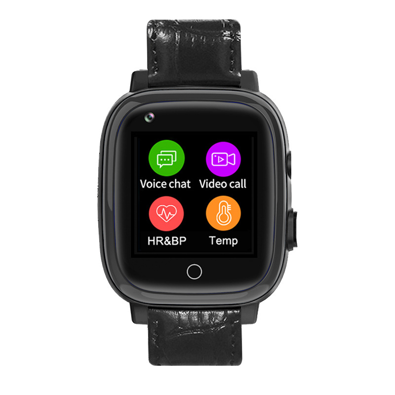4G smart smartwatch for the elderly with positioning, anti-getting lost and anti-falling alarm, heart rate, video call and GPS Item Picture