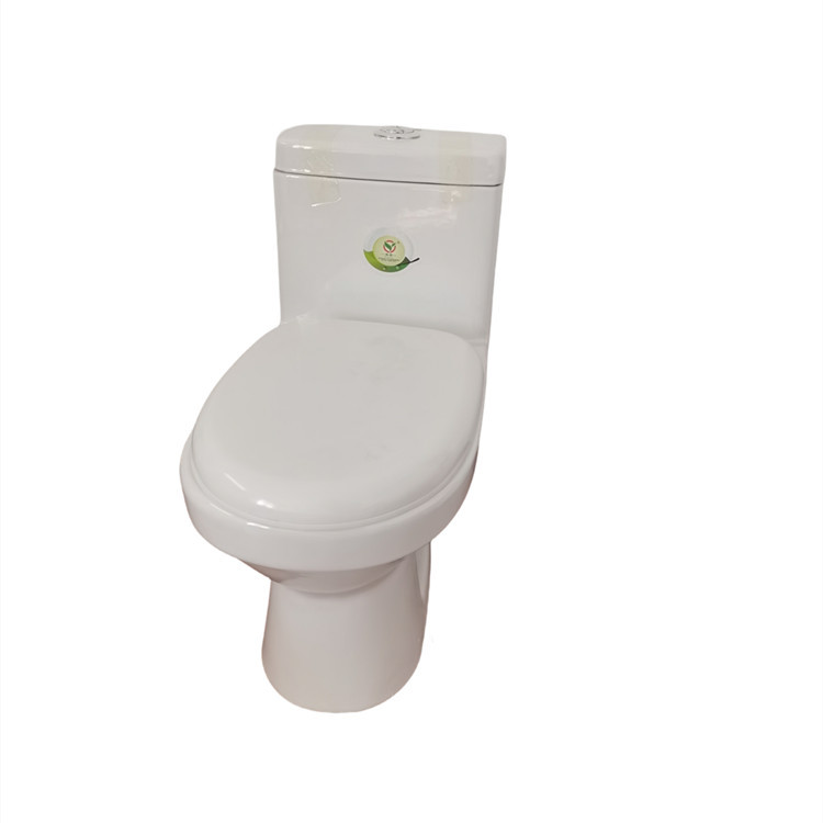 Wholesale of large-diameter super vortex siphon toilet, silent water-saving ceramic sitting toilet, anti-odor sitting toilet Item Picture