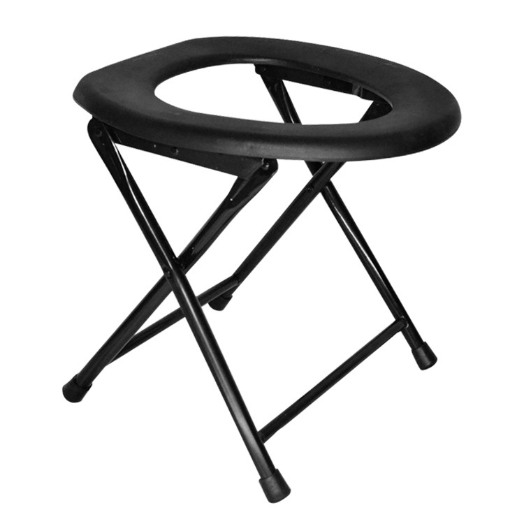 Folding toilet chair, thickened mobile simple toilet for the elderly, pregnant women and the disabled, factory direct sales Application Scenario