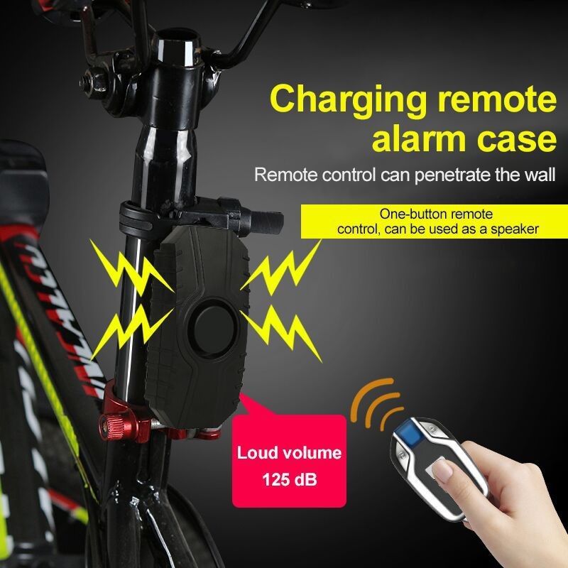 Door and window, bicycle alarm, electric bike alarm, wireless remote control, vibration, waterproof, motorcycle anti-theft device Application Scenario