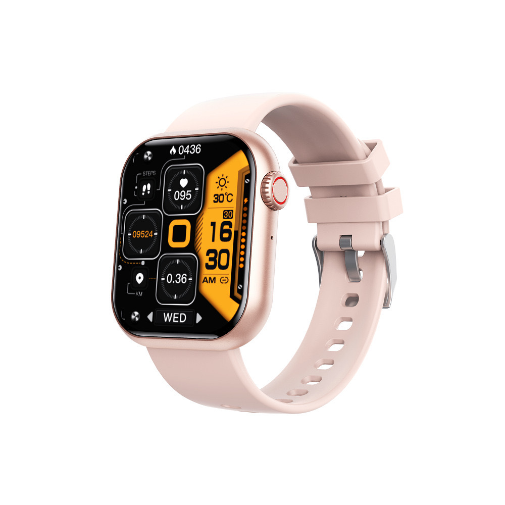 F57 Cross-border Sports Watch: 1.9-inch large screen Bluetooth call voice assistant for monitoring heart rate and blood sugar smartwatch Application Scenario