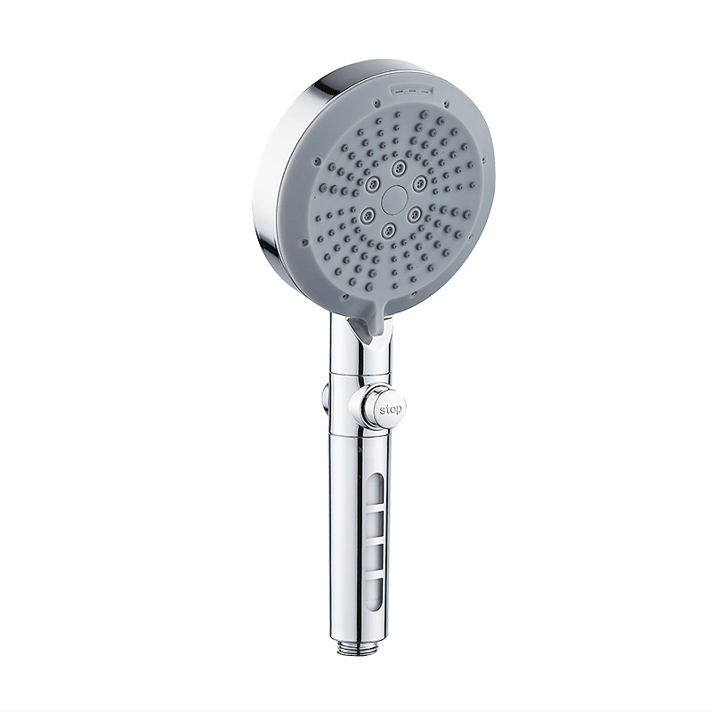 Pressurized shower head, household bathroom water heater, bath, rain shower, bathroom heater, shower head, shower head set Item Picture