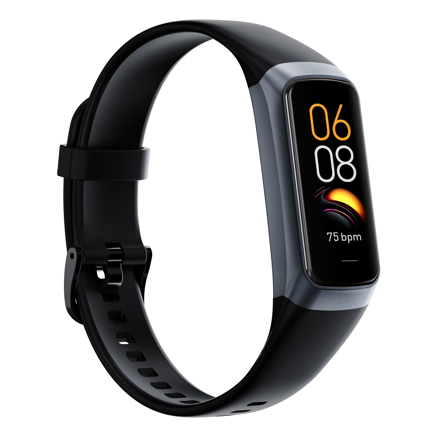 Cross-border C60 smart bracelet 1.1 "AMOLED HD temperature heart rate blood pressure blood oxygen measurement sports watch details Picture