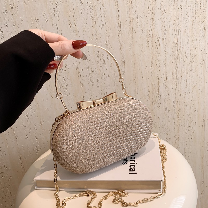 Casual and versatile handbags, cross-border new fashionable and simple chain crossbody bags, niche and popular single-shoulder bags wholesale Specification drawing