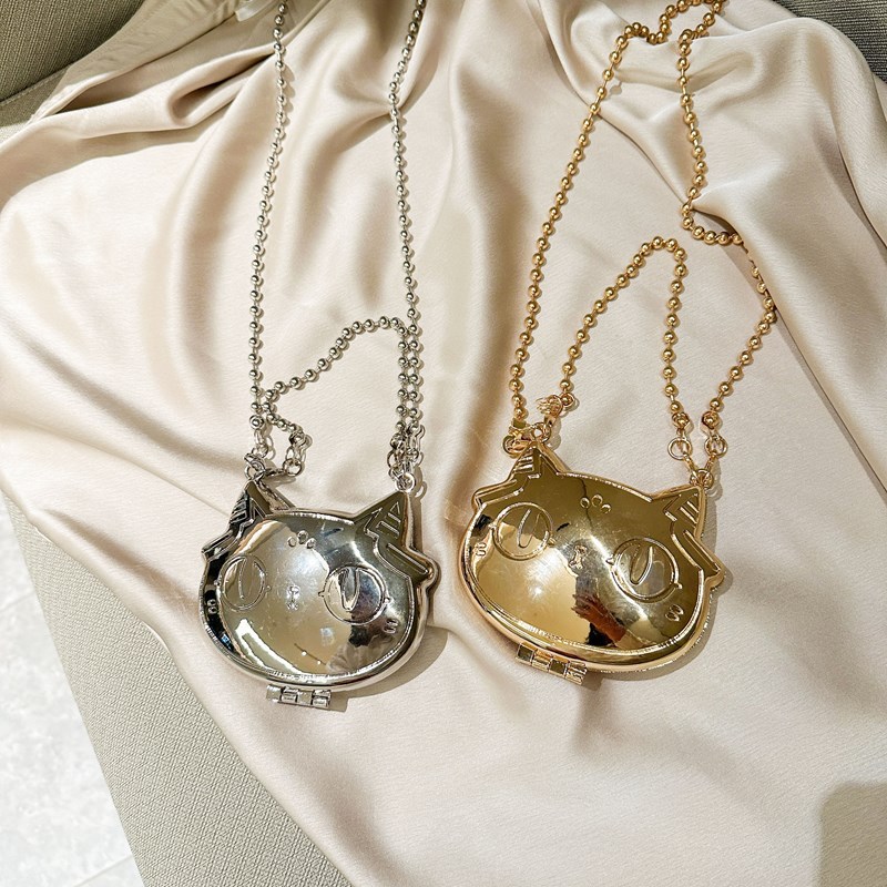 Cartoonish, mini and cute zinc alloy small bag for women, 2025 new style, stylish single-shoulder bag, crossbody chain and metal full figure