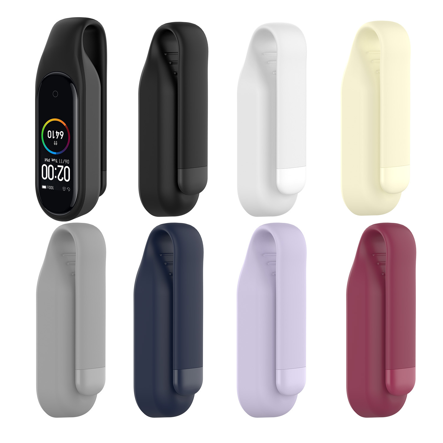 Xinyuan Shuntong is suitable for Xiaomi Band 7 buckle, Band 6 steel plate buckle, Band 7NFC silicone hanging buckle and Mi 5 protective case details Picture