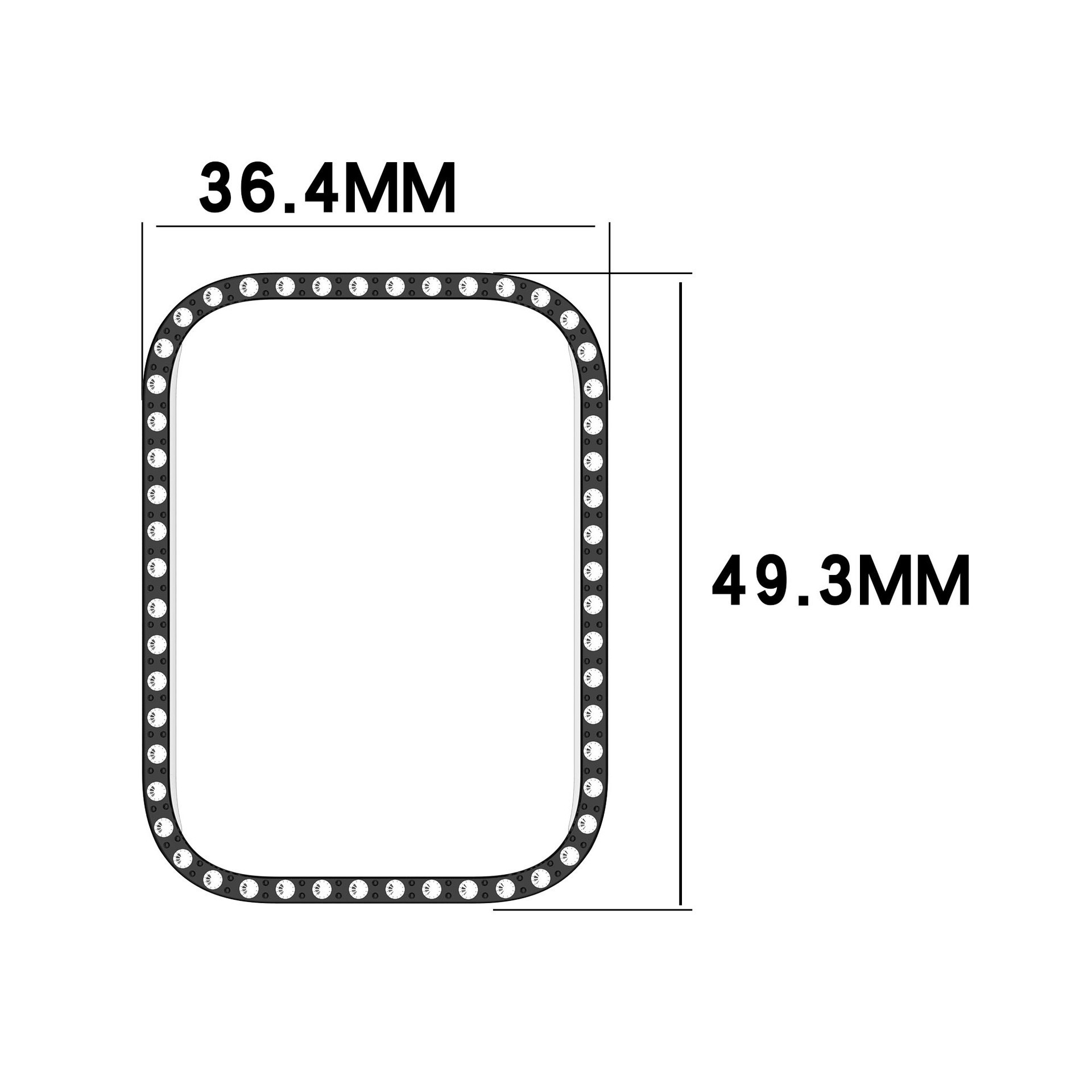 Suitable for Xiaomi Band 10 protective case xiao Mi 8/9 Watch 8/9 Pro protective case PC single diamond skeleton watch Application Scenario