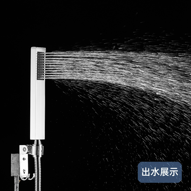 304 stainless steel hand-held shower head, shower head, hand shower, bathroom shower head, cross-border export manufacturer wholesale Application Scenario