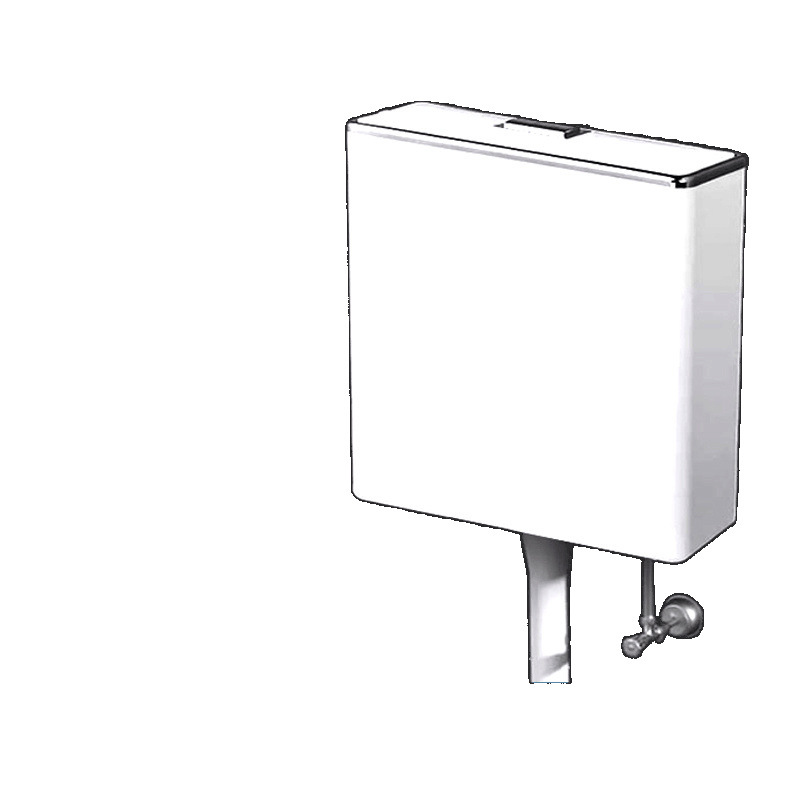 The toilet is energy-saving, silent and does not require drilling. The bathroom is thickened and has a large capacity. The wall-mounted button flushing water tank has a large capacity Item Picture