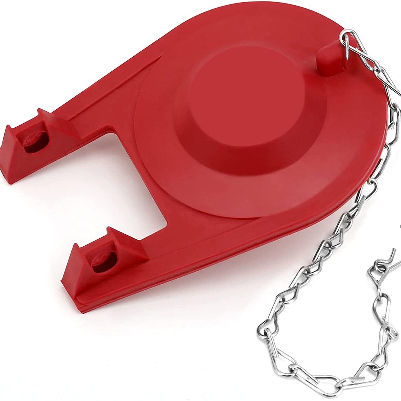 Rubber American-style flap stop valve, toilet tank accessories, rubber stopper, drain valve, leak-proof and silent details Picture