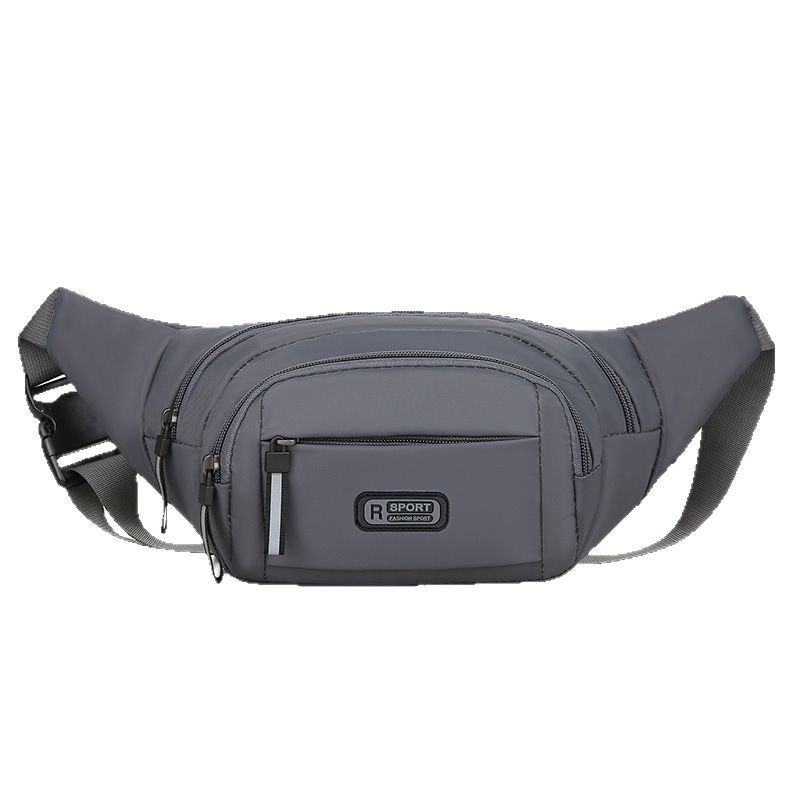 Men's sports waist bag, water-resistant bag for work, business wallet, large-capacity mobile phone bag, crossbody bag for women Item Picture