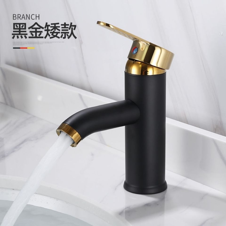 Factory direct sales, bulk discounts. Stainless steel cold and hot water faucets, washbasin faucets, bathroom basin faucets Specification drawing