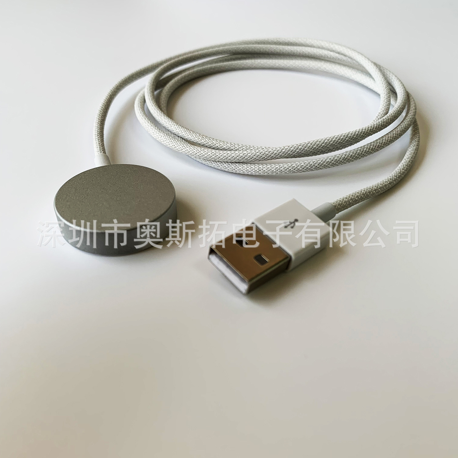 Factory iwatch braided cable apple watch9 charging cable suitable for Apple Watch wireless fast charging charger Specification drawing