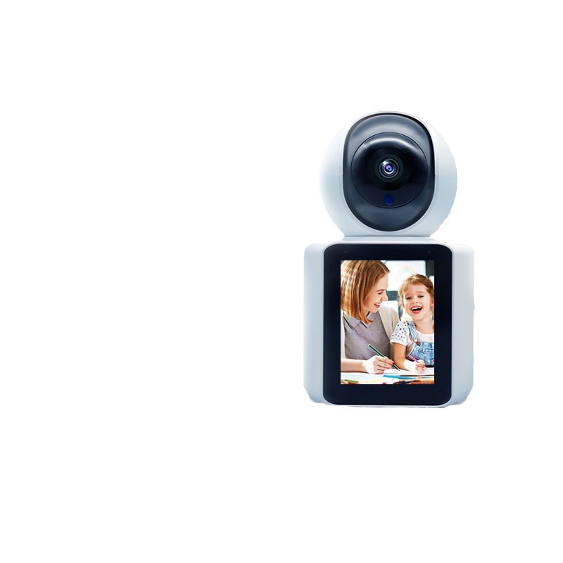 The screen two-way video call camera is used to watch over the elderly, children and pets. One click to call the high-definition surveillance camera Item Picture