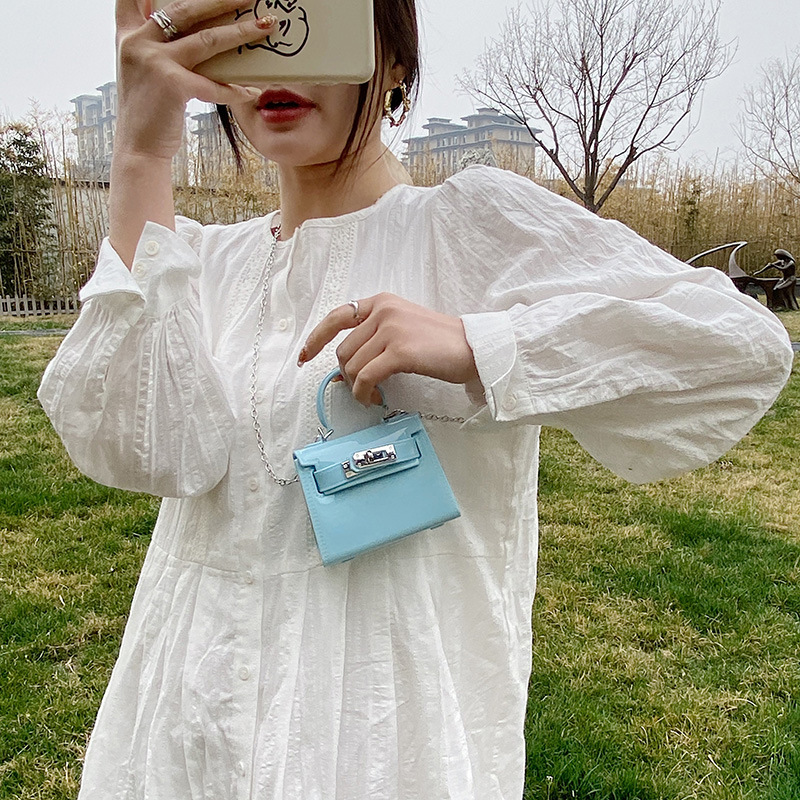 2025 New jelly bag, cute mini bag opening, red envelope, versatile chain children's bag, single-shoulder crossbody small bag Specification drawing