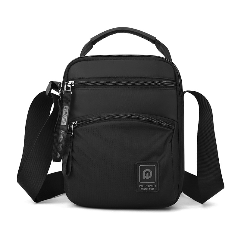 WEPOWER's new men's outdoor crossbody bag, a sporty and casual men's single-shoulder bag, is a multi-functional and trendy small bag Item Picture