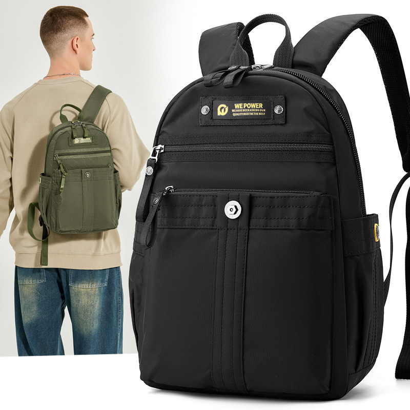 WEPOWER's new outdoor commuting backpack, men's travel backpack, and casual large-capacity waterproof backpack full figure