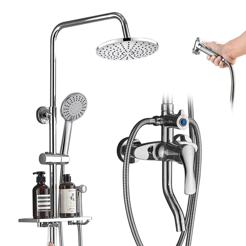Shower head set, concealed installation, pressurized bath, shower head, handheld rain shower head, direct sales from the manufacturer Item Picture