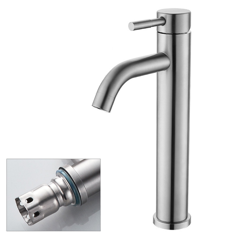 Stainless steel 304 faucet, washbasin, faucet, hot and cold washbasin, bathroom cabinet, hot and cold water, hot and cold sanitary ware manufacturer Application Scenario