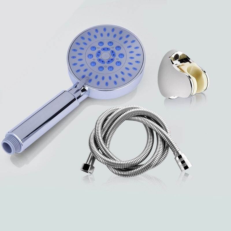 Simple five-speed adjustable shower head for bathroom, hand-held shower head set, shower head wholesale full figure