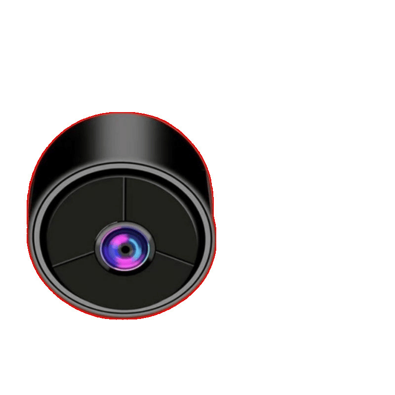 The wireless surveillance camera offers 360-degree coverage without blind spots. It can be connected to a mobile phone for remote night vision without any red light Item Picture