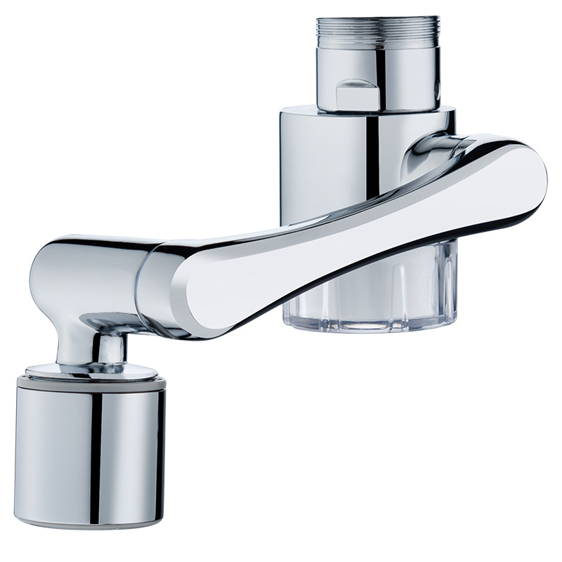 Filter faucet mechanical arm, household splash-proof tap, bathroom water purifier, universal extension bubble maker Item Picture