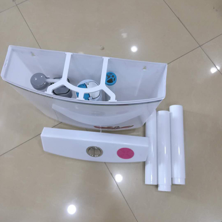 Wholesale high-end toilets, squat toilets, flushing tanks, plastic water tanks, complete types, wall-mounted squat toilet water tanks Application Scenario