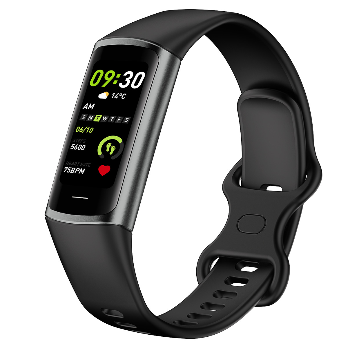 Manufacturer's cross-border private mold sports Bluetooth waterproof heart rate, blood pressure, blood oxygen, sleep health monitoring smartwatch bracelet details Picture