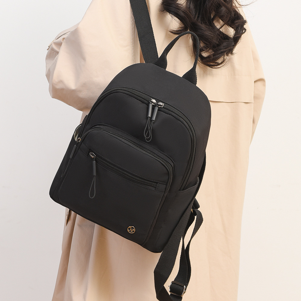 Large-capacity student backpack 2025 Popular new style Japanese and Korean trendy macaron color travel and leisure backpack details Picture