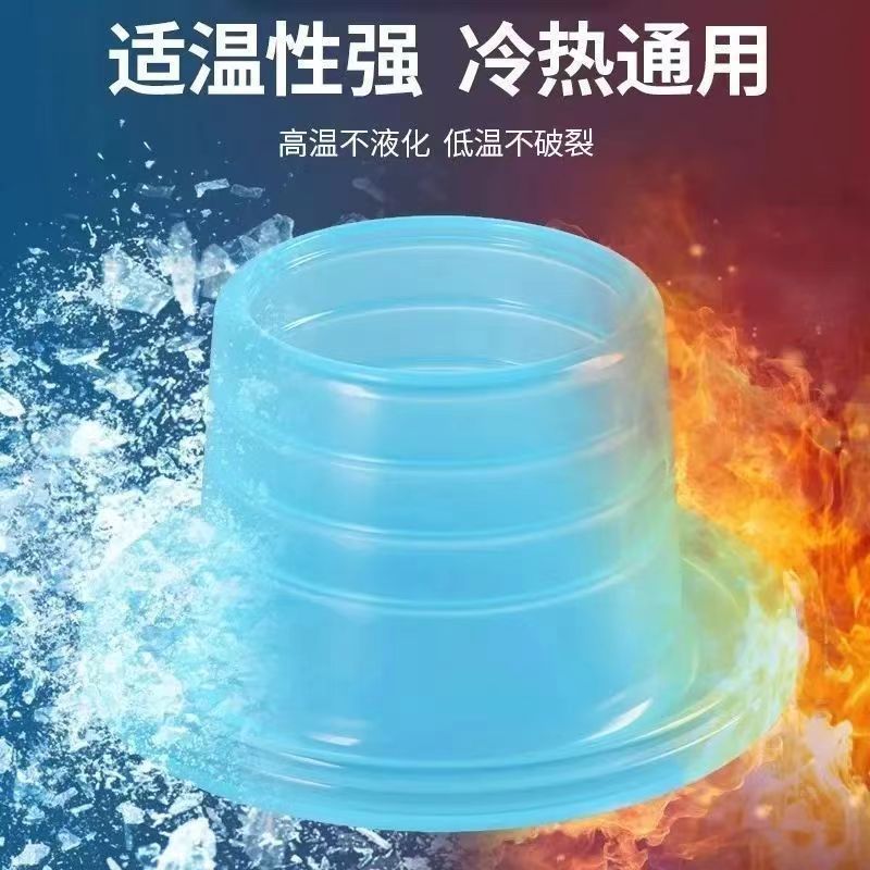 New universal raw material tape substitute 4-point and 6-point silicone gasket faucet accessory waterproof sealing ring rubber pad Specification drawing
