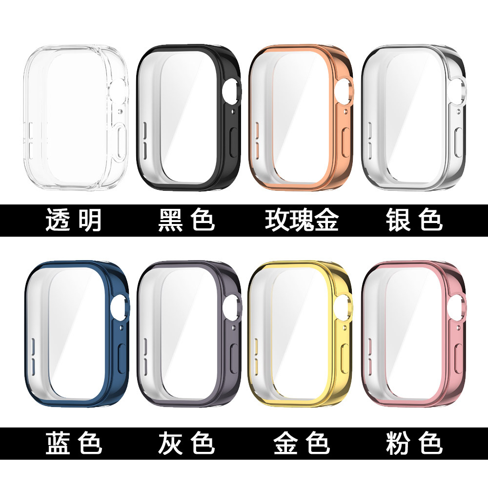 Applicable to HUAWEI WATCH FIT3 watch case TPU full-coverage protective case, Huawei FIT3 one-piece protective soft case Specification drawing