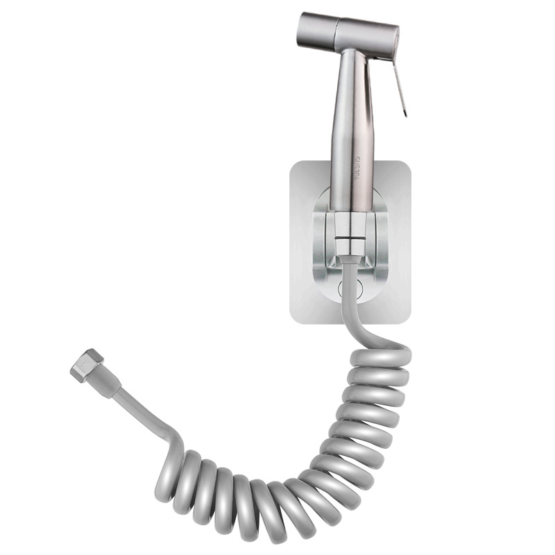 304 stainless steel spray gun set, toilet flush, feminine wash nozzle, toilet and bathroom flushing gun, companion pressurized Specification drawing
