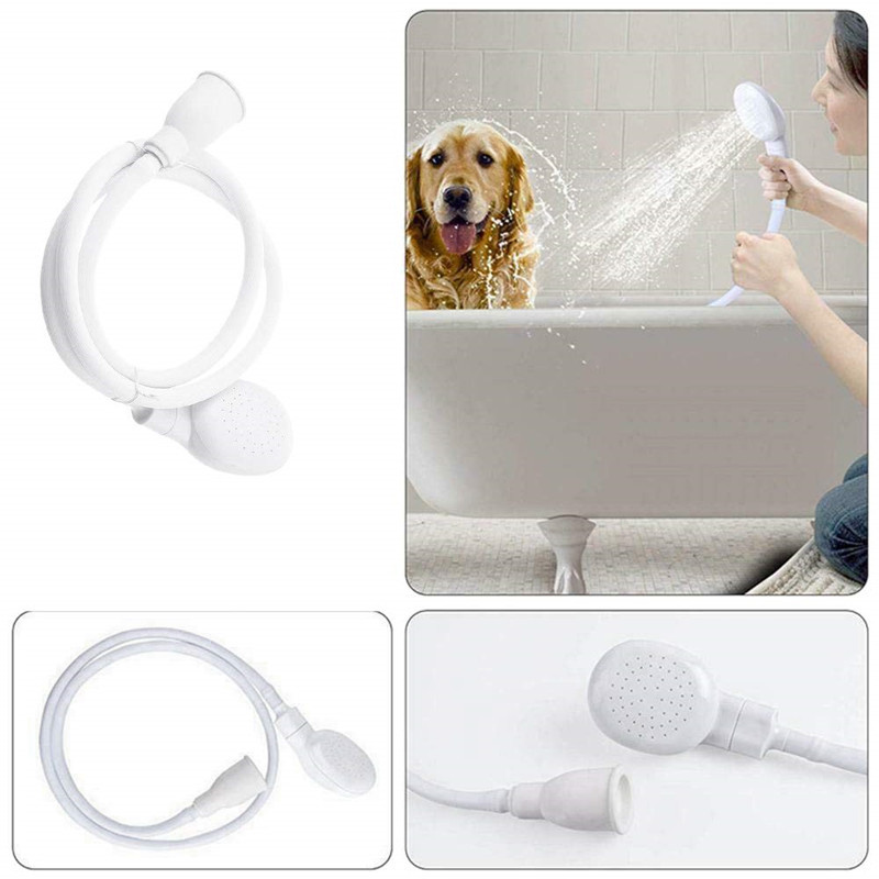 Simple quick-connect faucet, shower head, bathing shower head, household pet, children's hair washing, rain shower head Specification drawing
