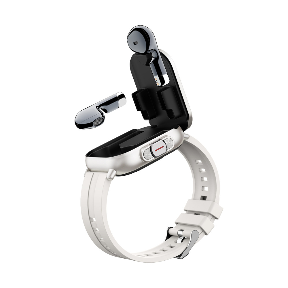 D8 Bluetooth headset, watch, full-screen touch, call, payment, heart rate monitoring, sports bracelet, wireless Specification drawing