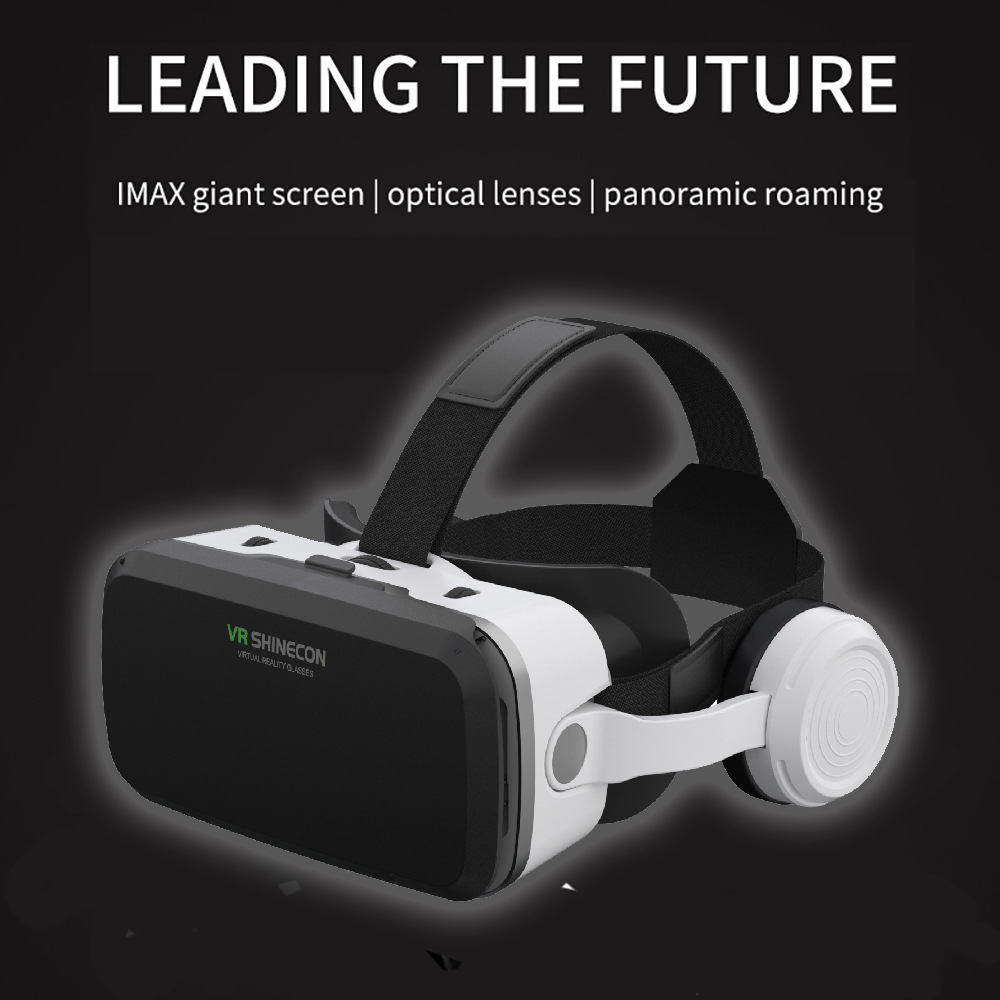 Shinecon Qianhuan G04EB Headphone version VR Glasses 7-inch large screen mobile Immersive 3DVR Z4 details Picture