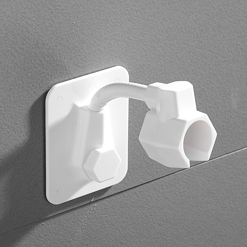 Cross-border no-drilling fixed base showerhead, adjustable rain shower bathroom showerhead accessories, shower head stand Application Scenario